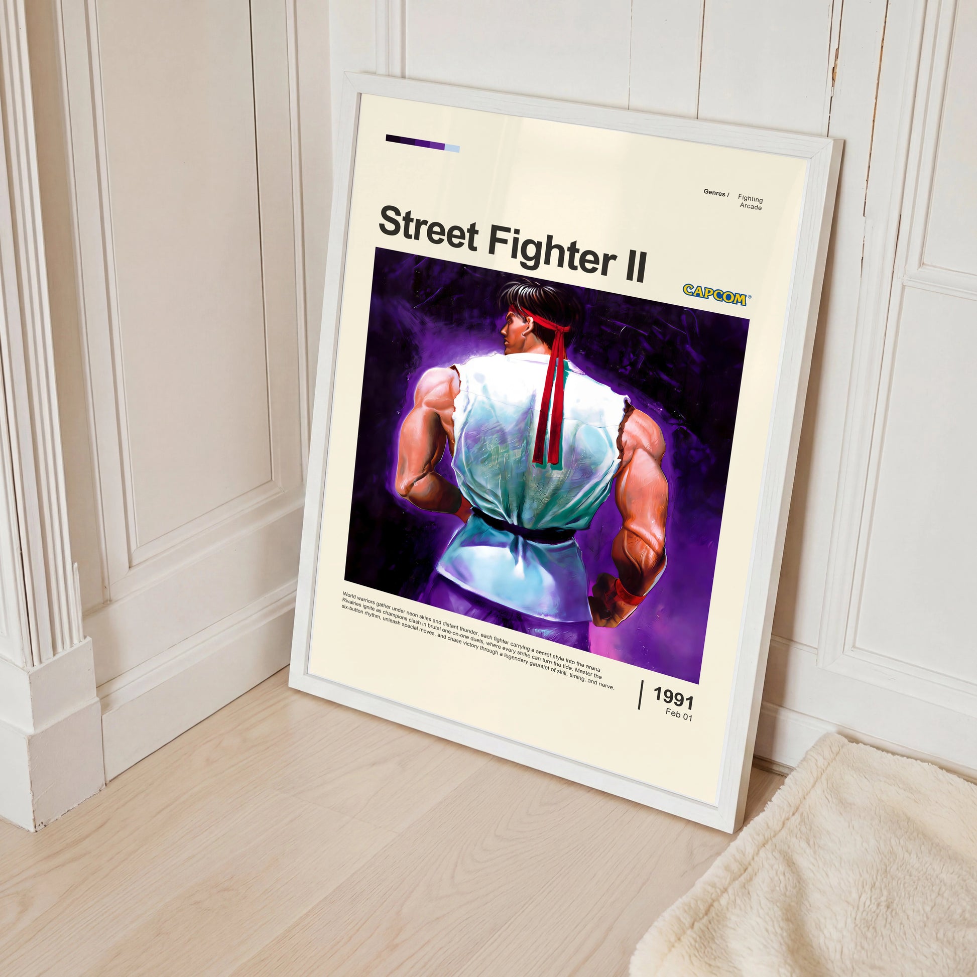 Street Fighter II Poster — view 2