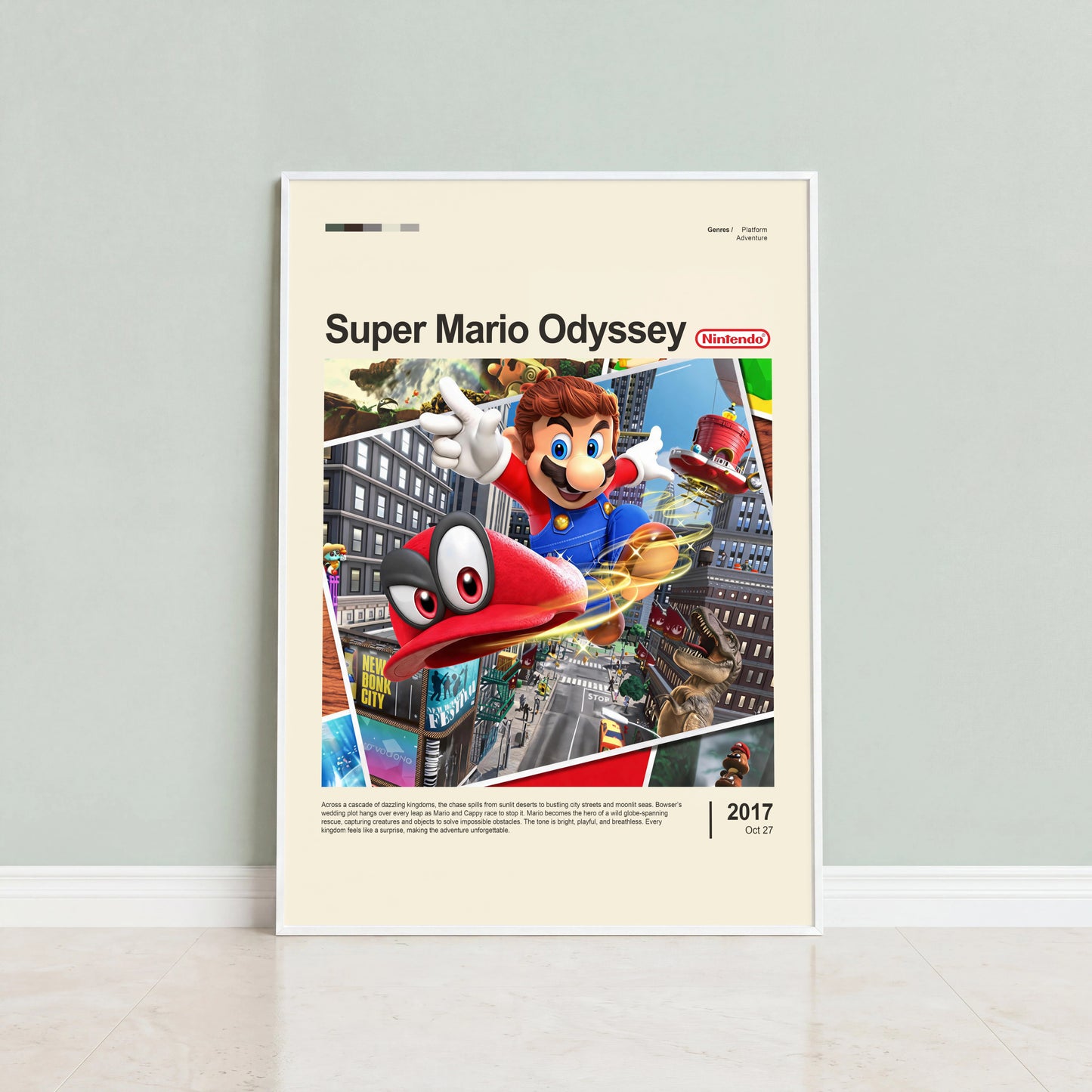 Super Mario Odyssey Poster — view 3