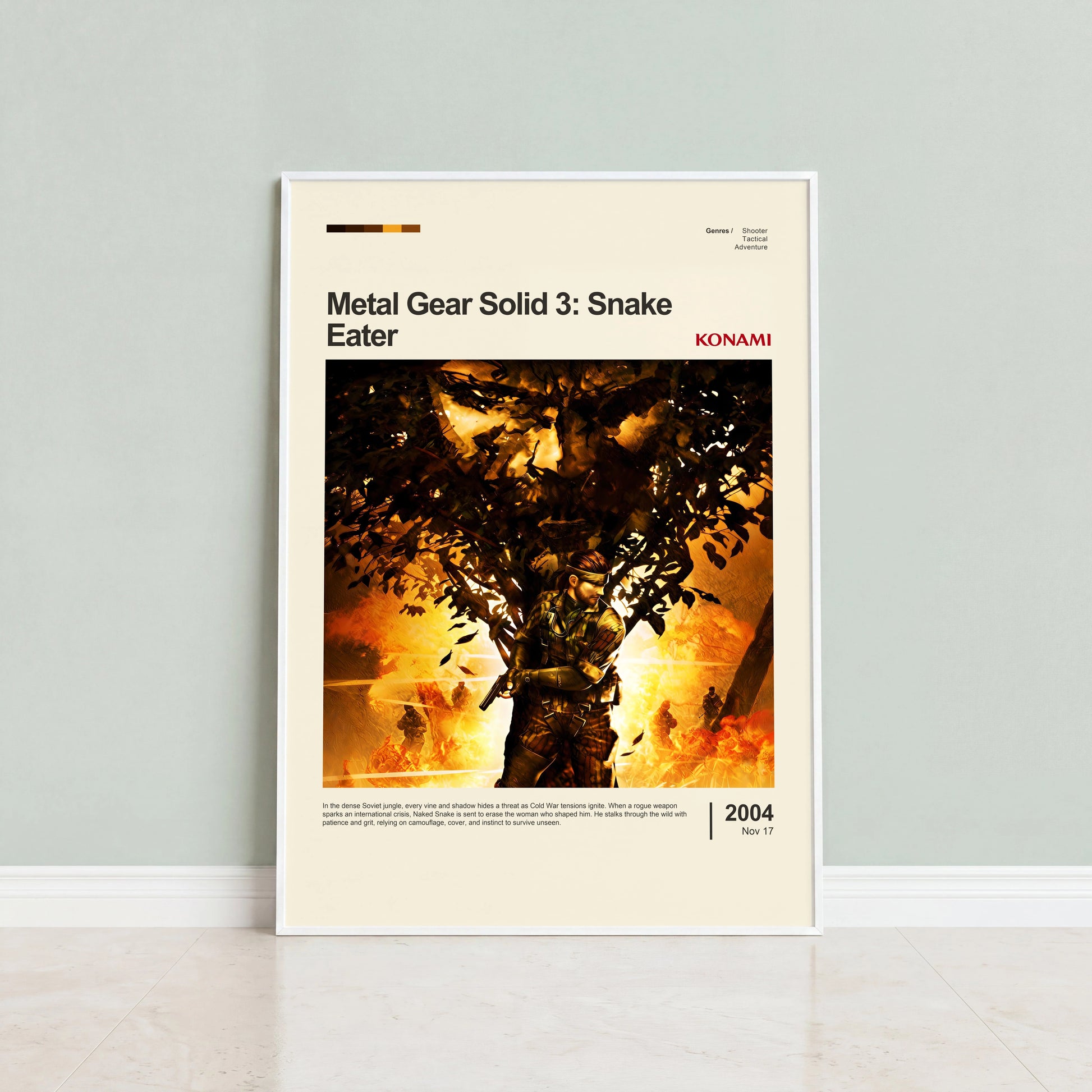 Metal Gear Solid 3: Snake Eater Poster — view 4