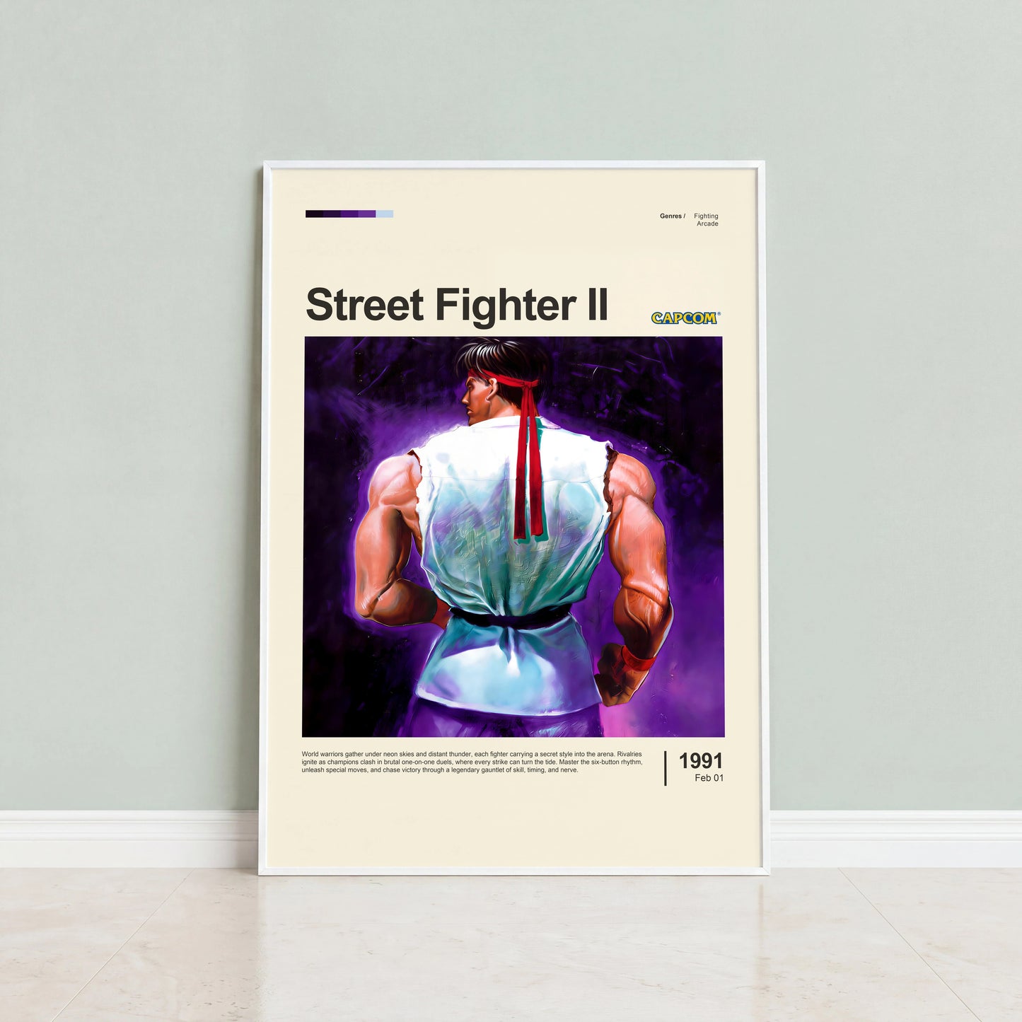 Street Fighter II Poster — view 4