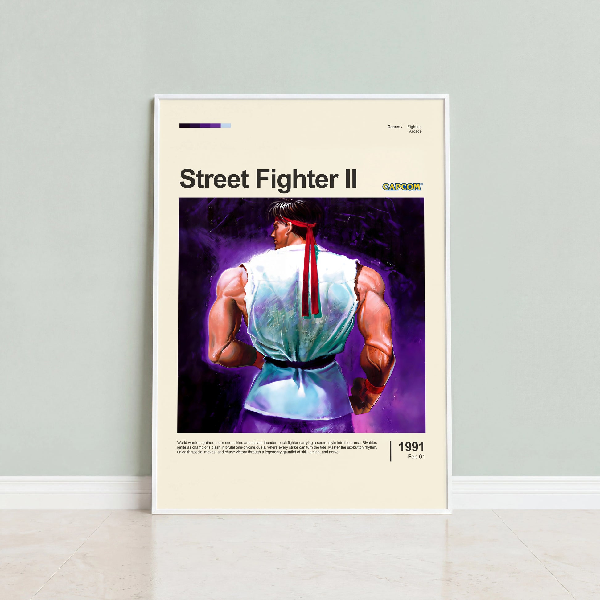 Street Fighter II Poster — view 4
