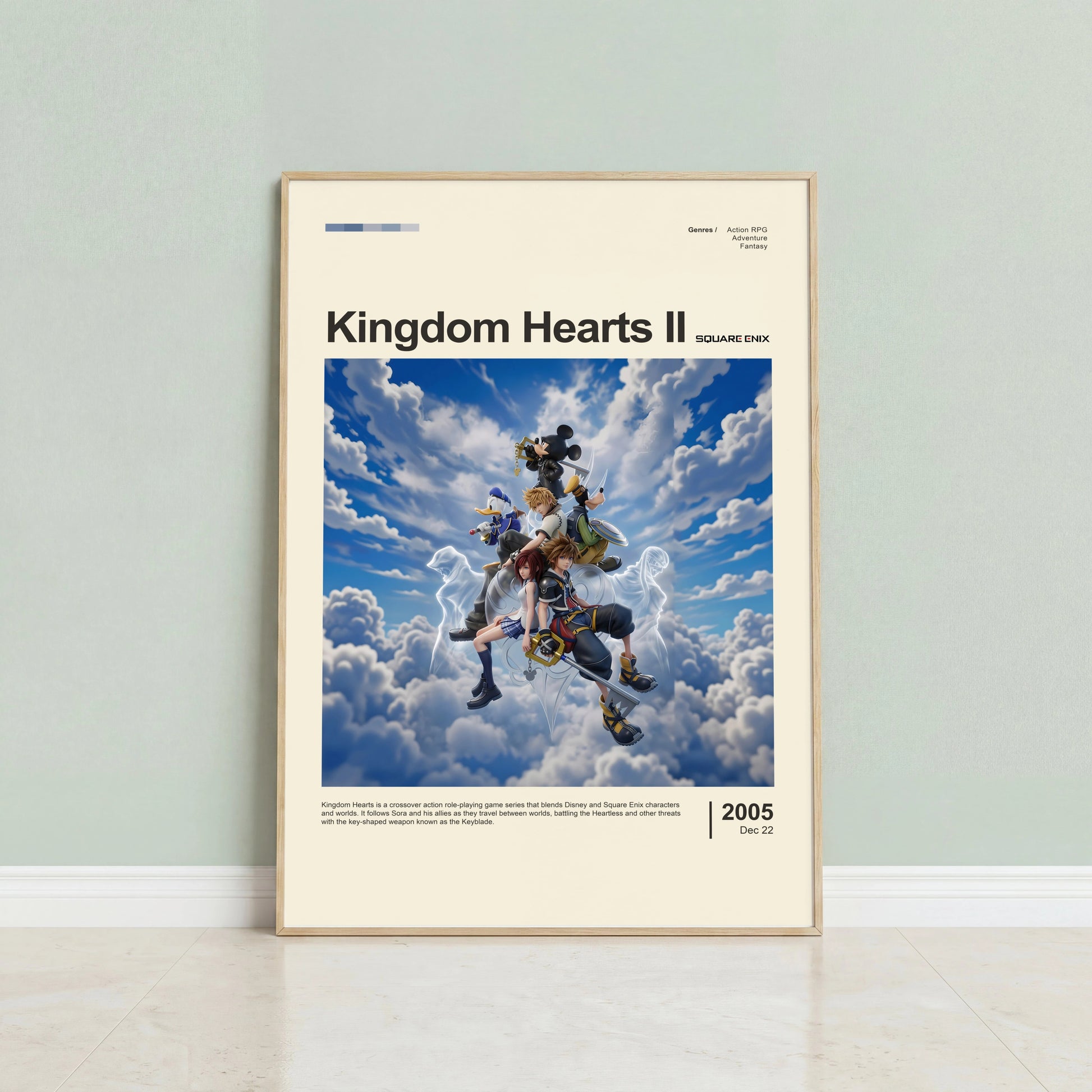 Kingdom Hearts II Poster — view 2