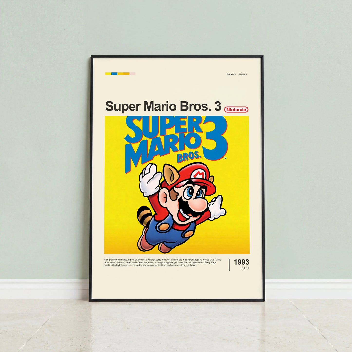 Super Mario Bros. 3 Poster — view 3