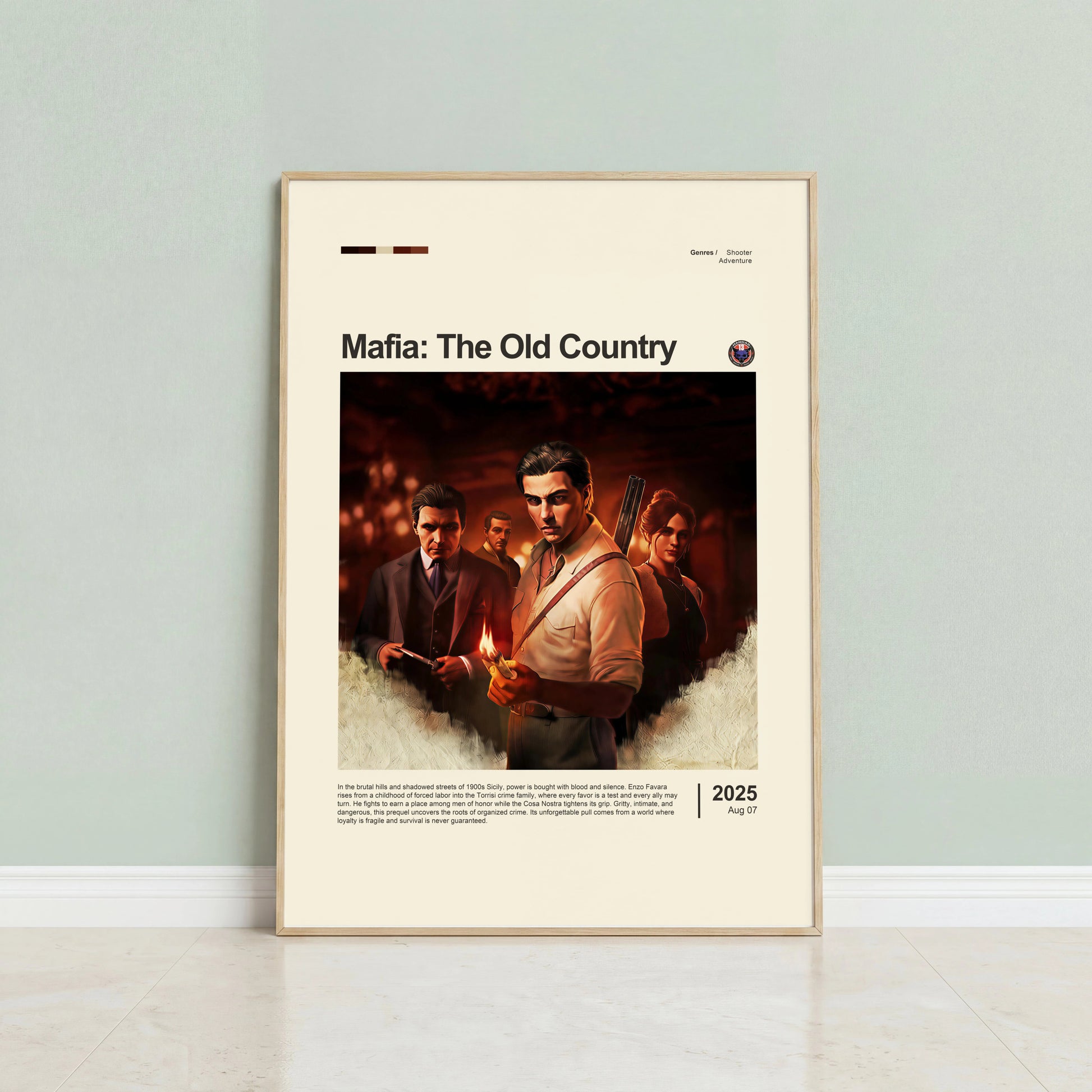 Mafia: The Old Country Poster — view 2
