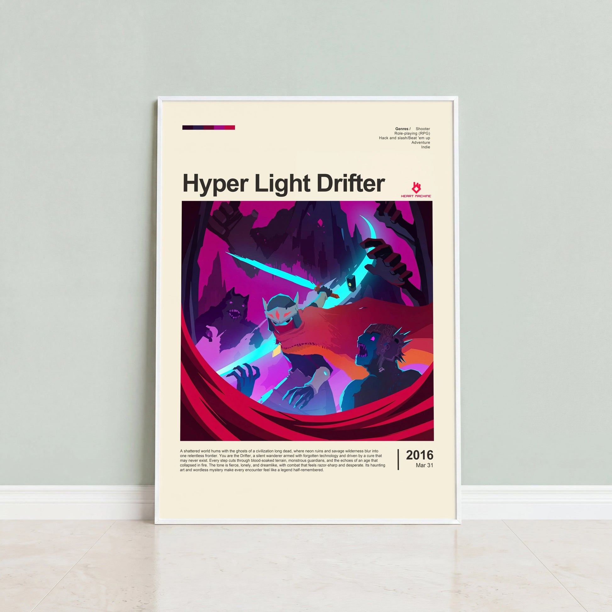 Hyper Light Drifter Poster — view 3