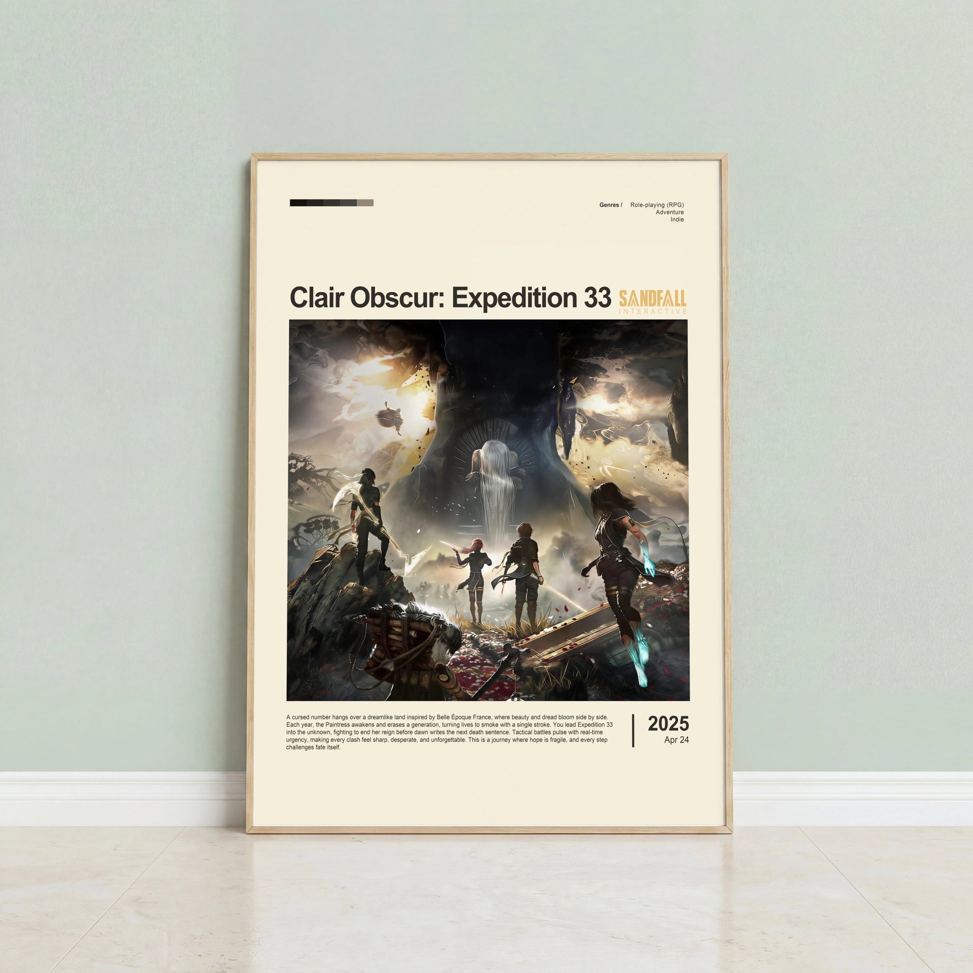 Clair Obscur: Expedition 33 Poster — view 2