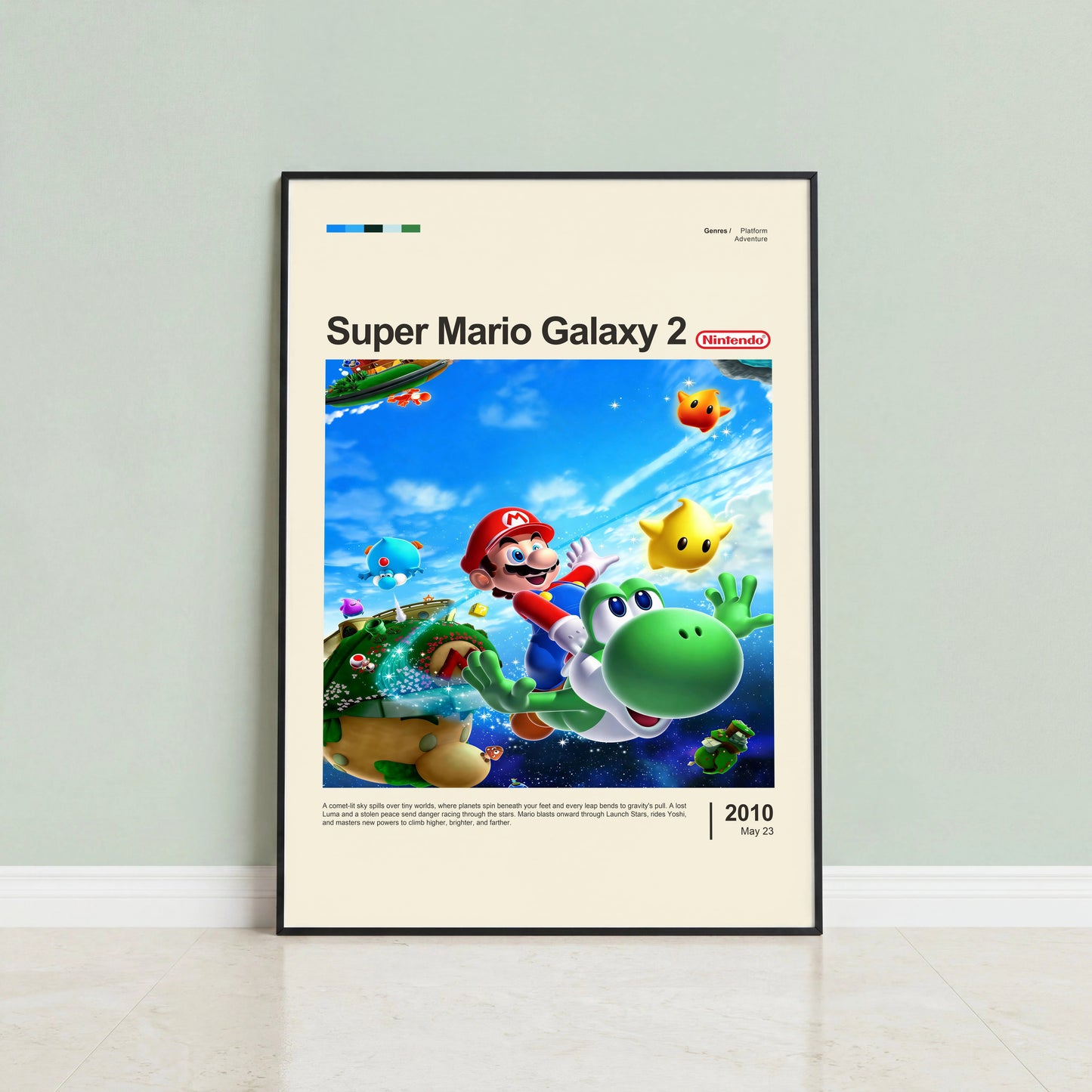 Super Mario Galaxy 2 Poster — view 3