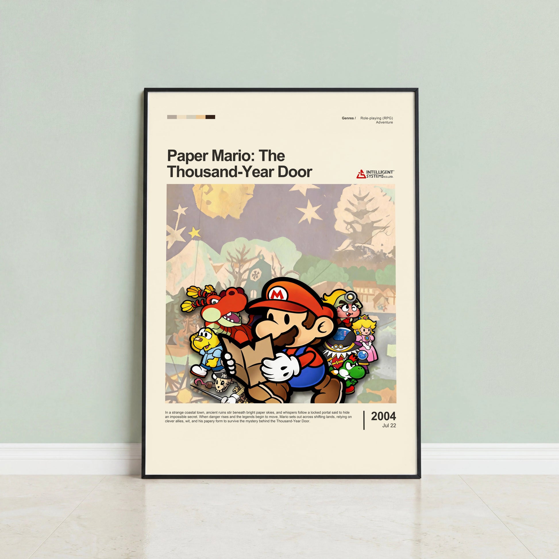 Paper Mario: The Thousand-Year Door Poster — view 3