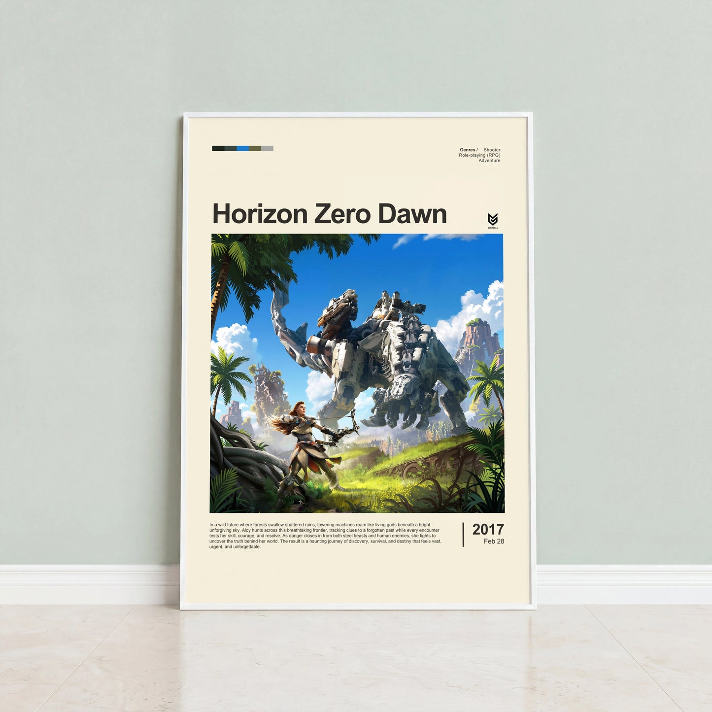 Horizon Zero Dawn Poster — view 3