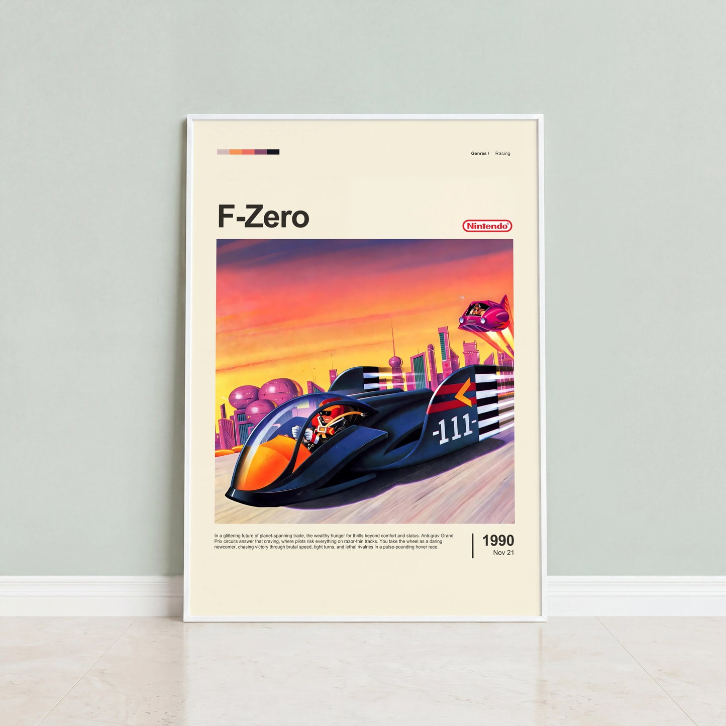 F-Zero Poster — view 4