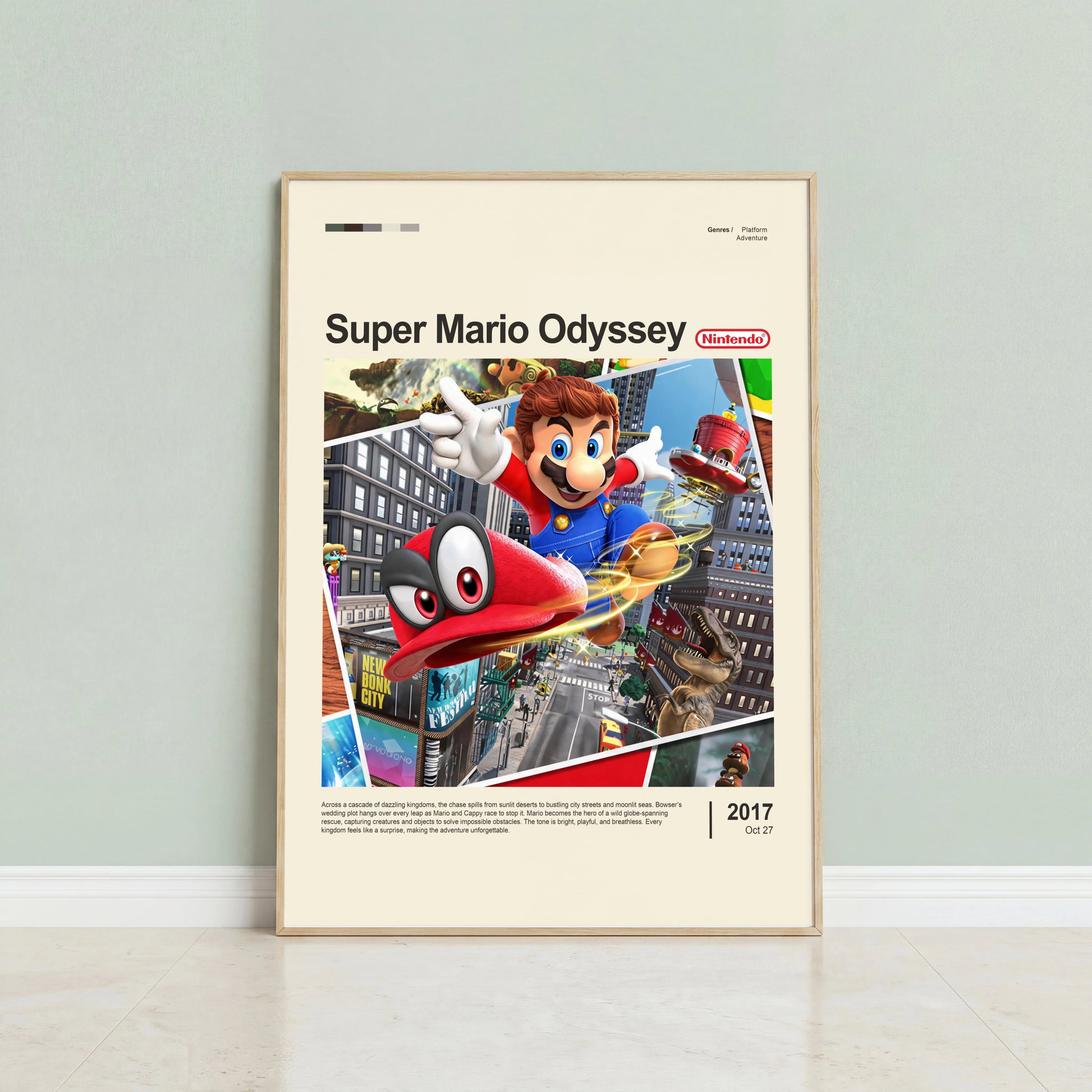 Super Mario Odyssey Poster — view 2