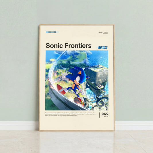 Sonic Frontiers Poster