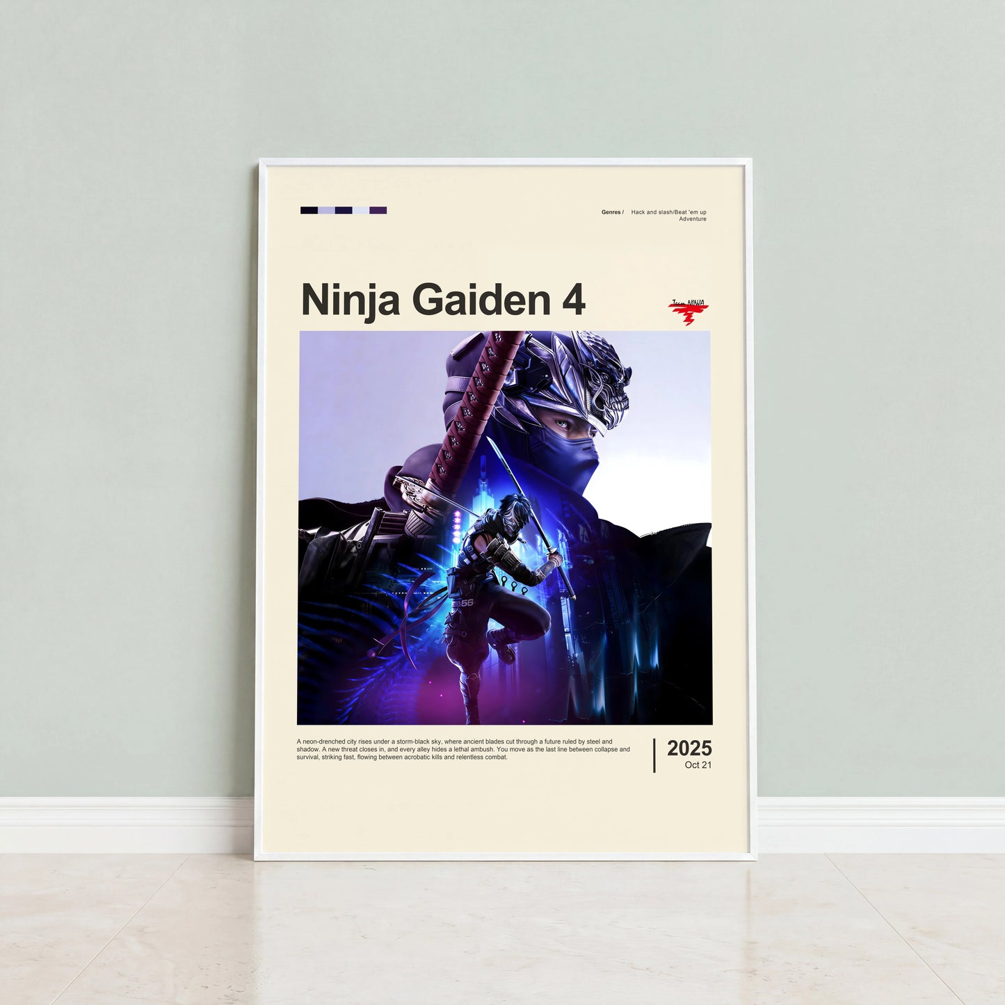 Ninja Gaiden 4 Poster — view 4