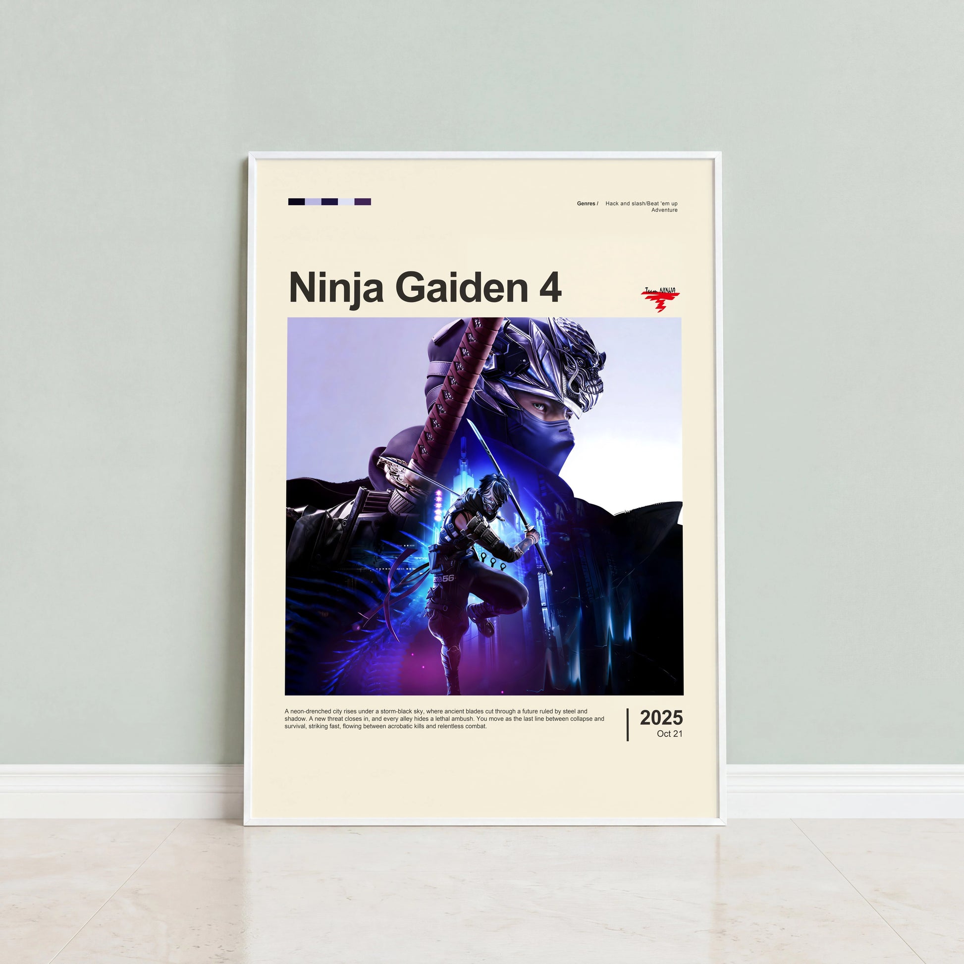 Ninja Gaiden 4 Poster — view 4