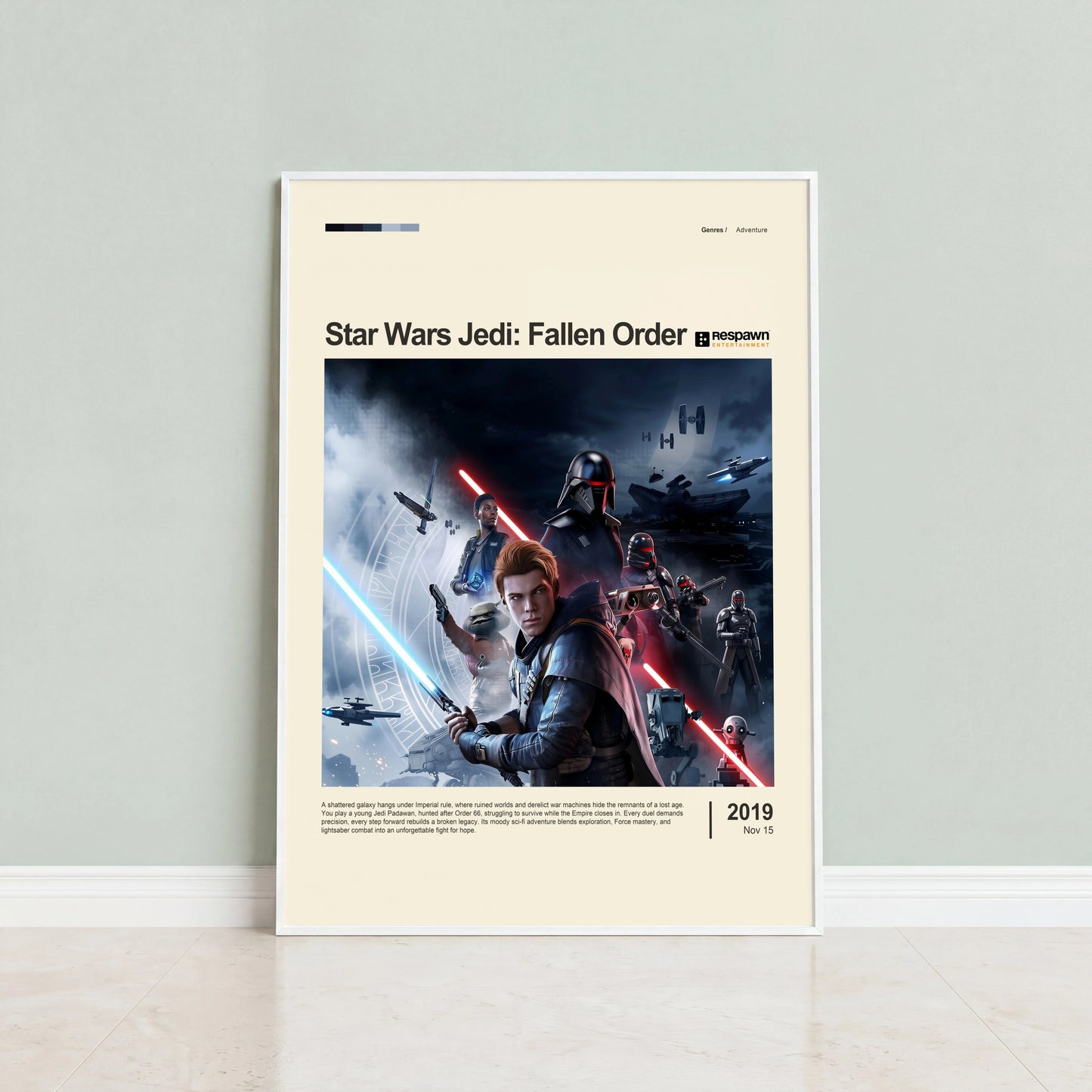 Star Wars Jedi: Fallen Order Poster — view 3