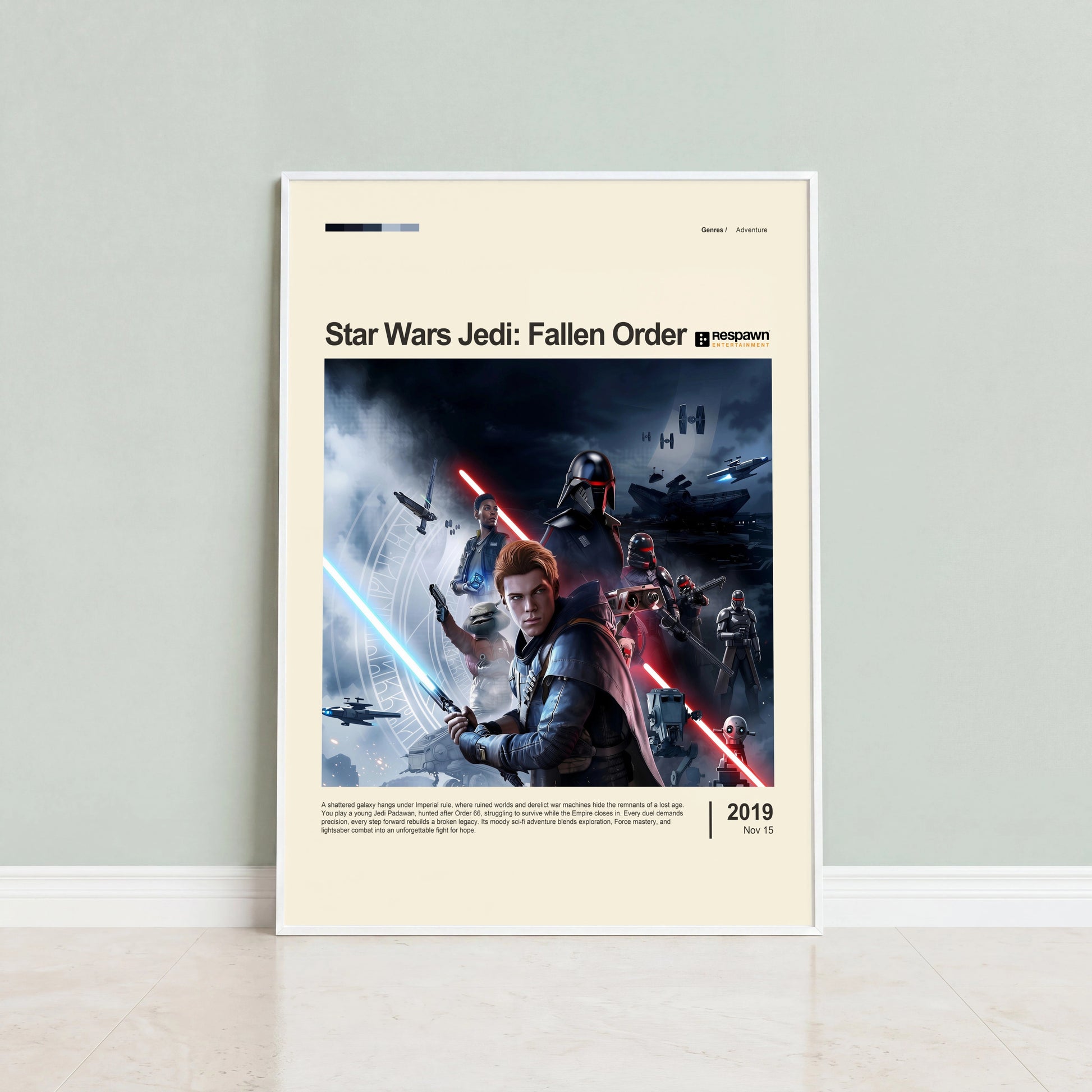 Star Wars Jedi: Fallen Order Poster — view 3