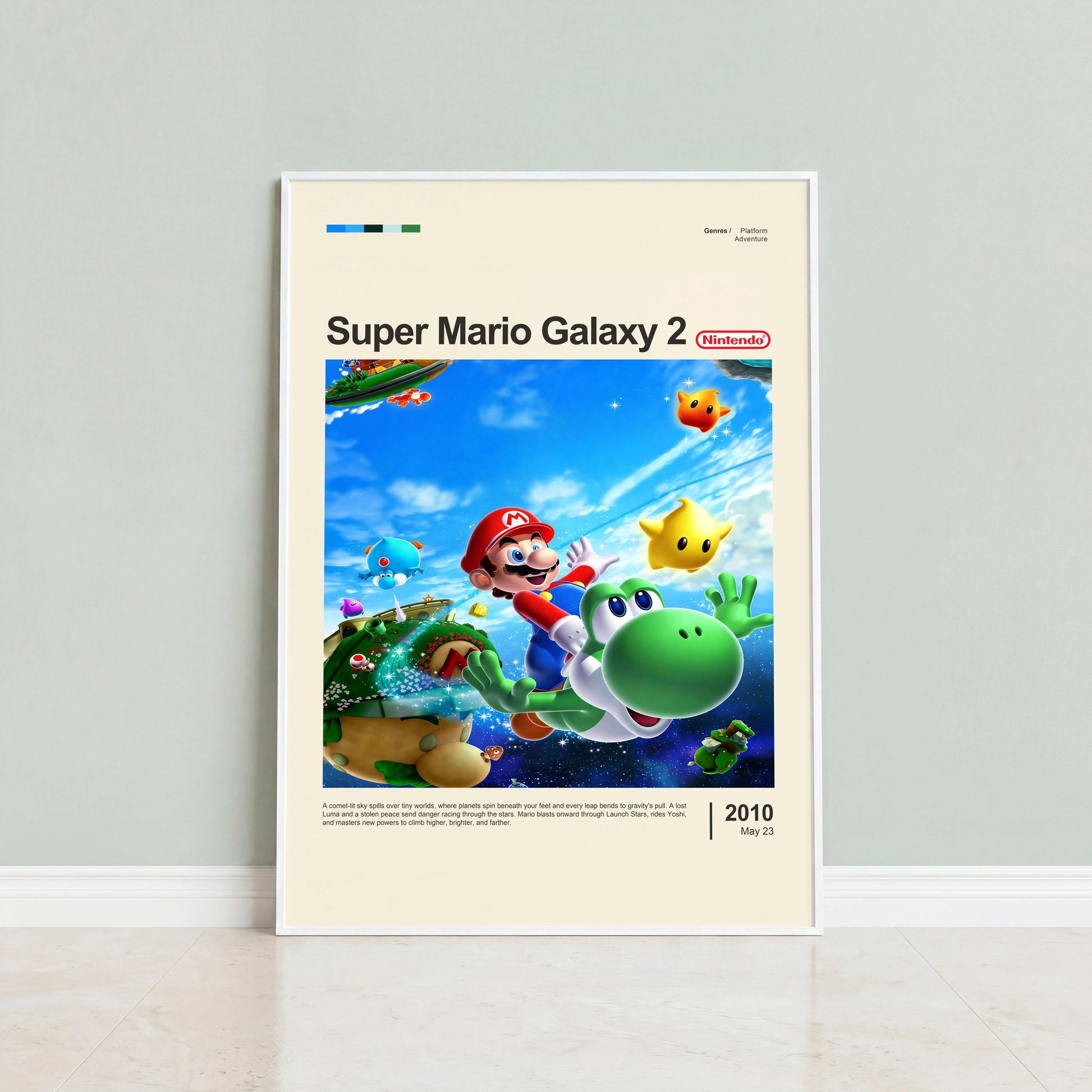 Super Mario Galaxy 2 Poster — view 4