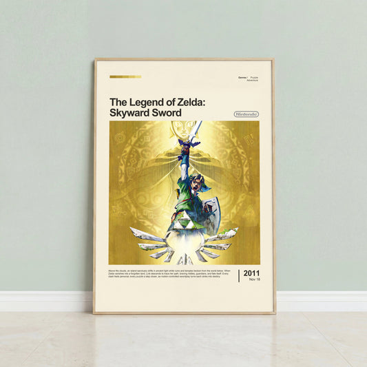 The Legend of Zelda Skyward Sword Poster