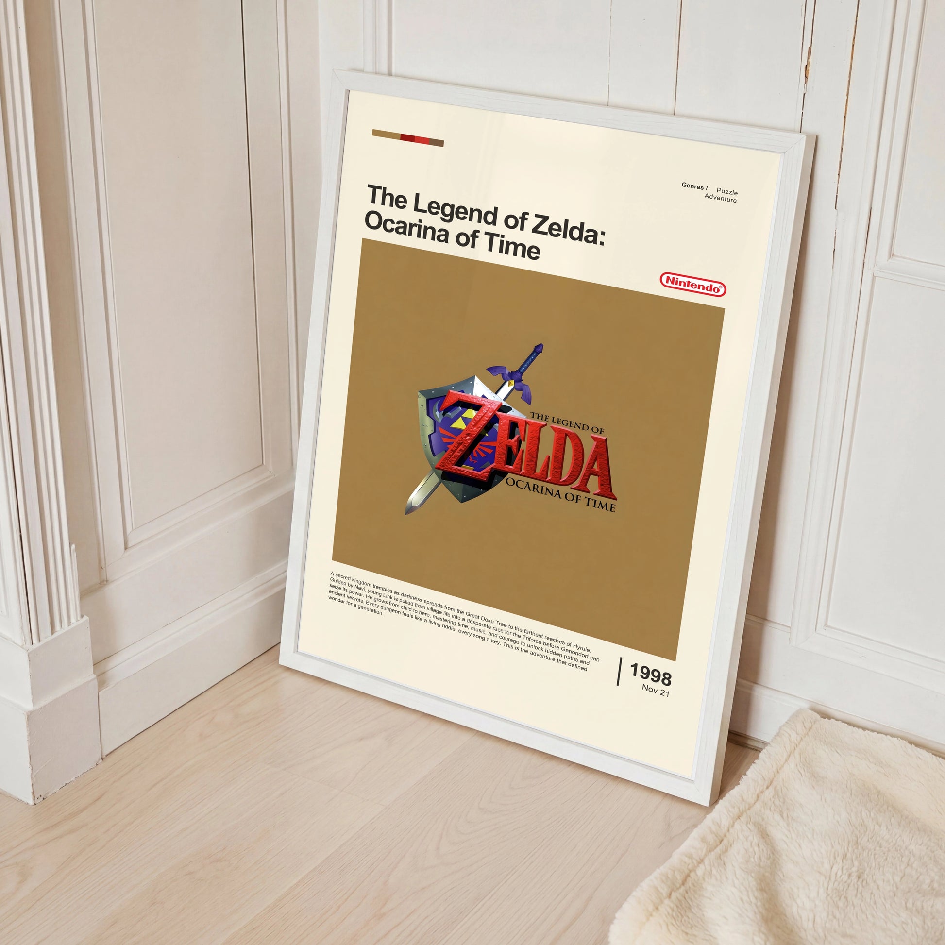 The Legend of Zelda Ocarina of Time Poster — view 4