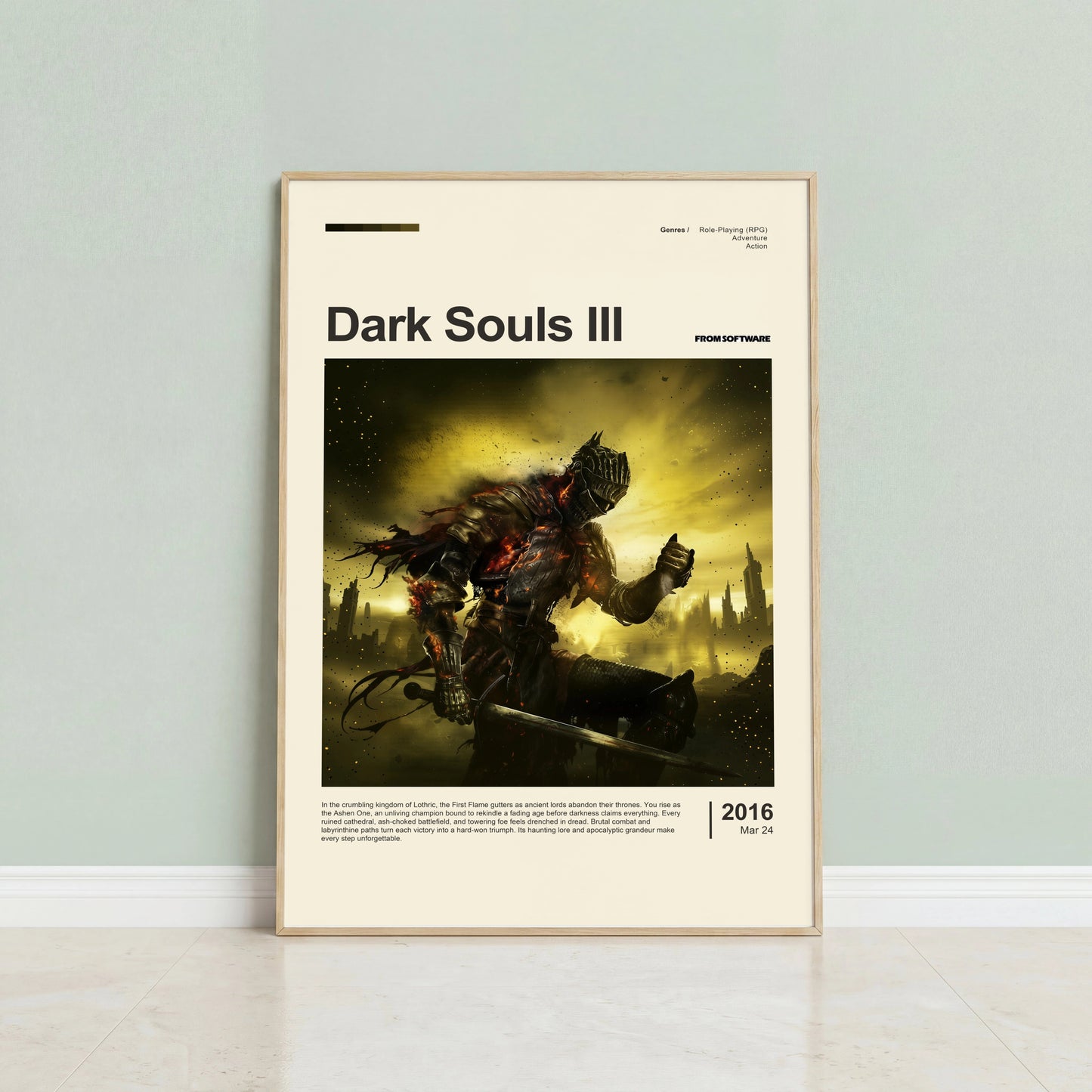Dark Souls III Poster — view 2