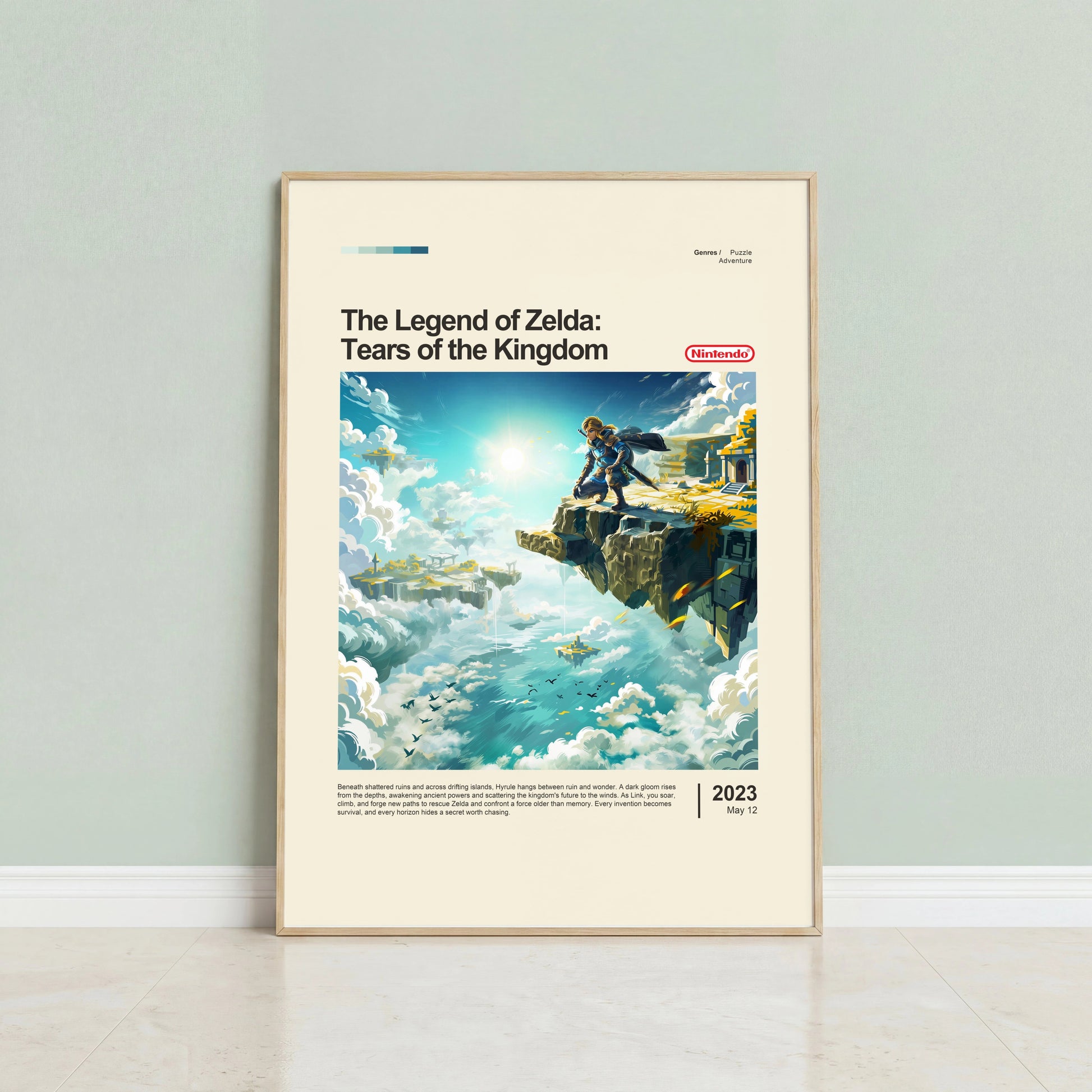 The Legend of Zelda: Tears of the Kingdom Poster — view 2