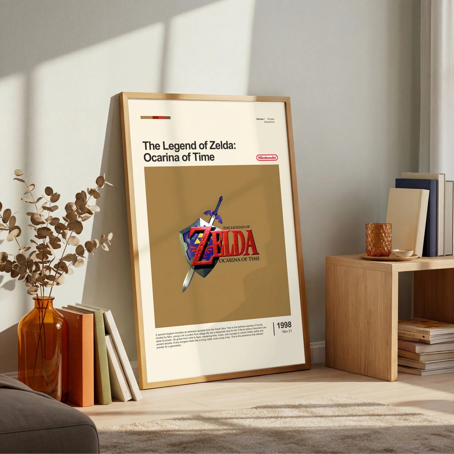 The Legend of Zelda Ocarina of Time Poster — view 6