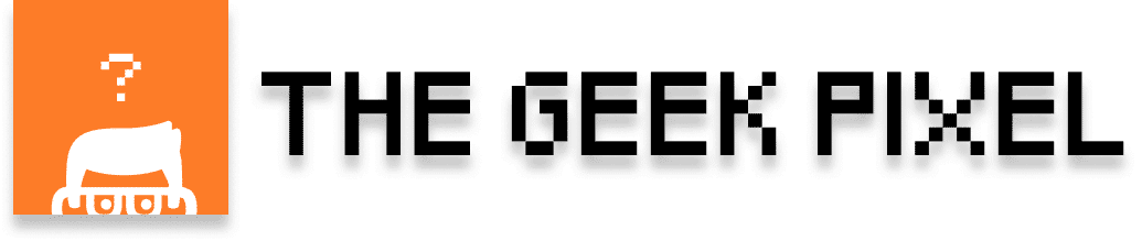 The Geek Pixel Logo - Anime Manga Geek Merchandise