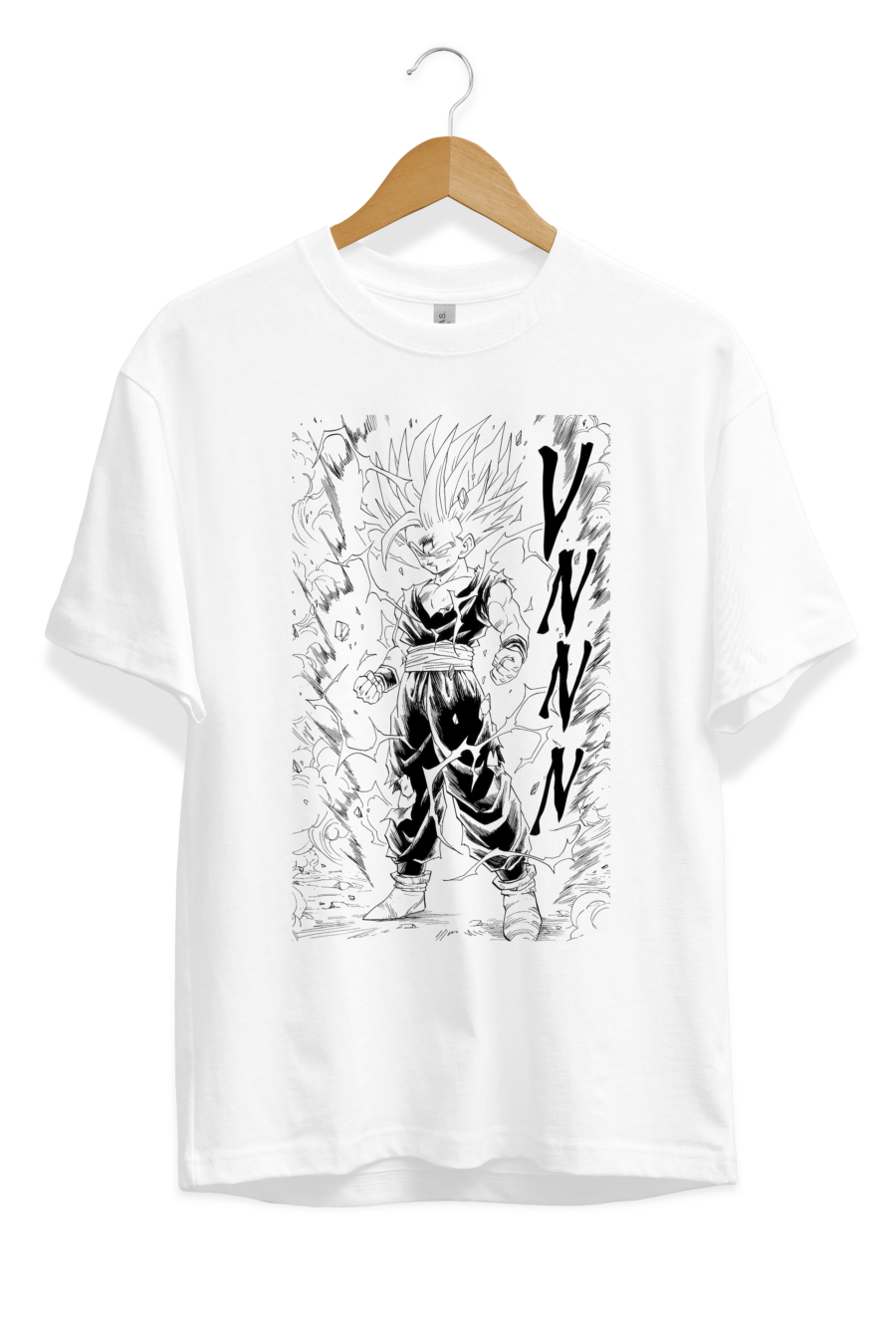 Gohan's Rage-Induced Transformation vs. Cell T-Shirt T-Shirt Design