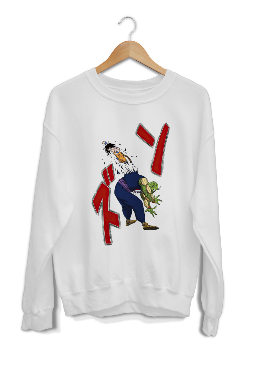 Goku vs Piccolo Sweatshirt T-Shirt Design