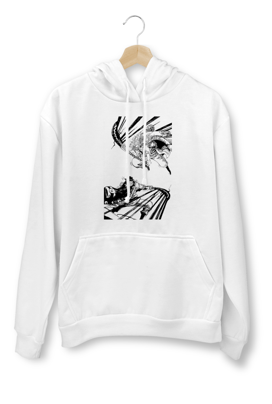 Whitebeard vs Roger Hoodie Battle T-Shirt Design