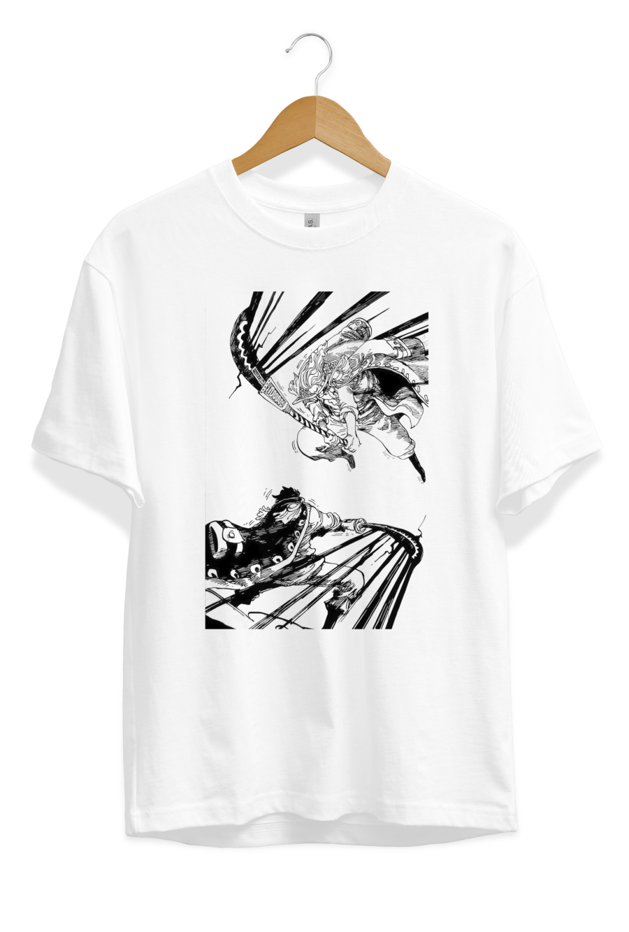 Whitebeard vs Roger T-Shirt Battle T-Shirt Design