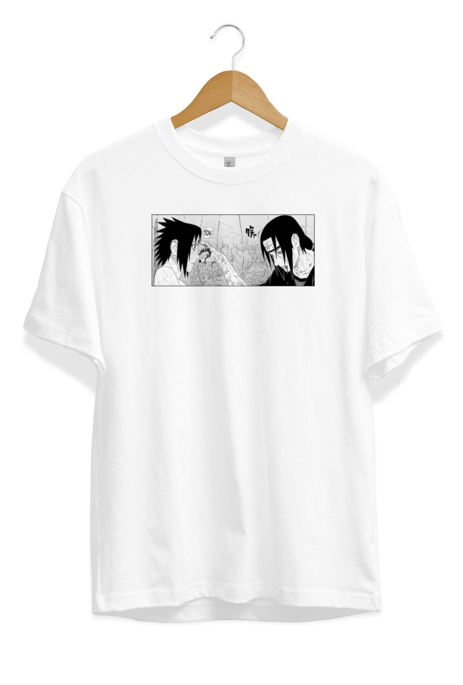 Sasuke vs Itachi Tok T-Shirt battle artwork t-shirt design